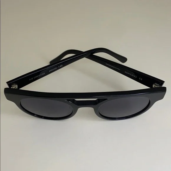 Komono New Dreyfuss Glossy Black Sunglasses  display picture 1